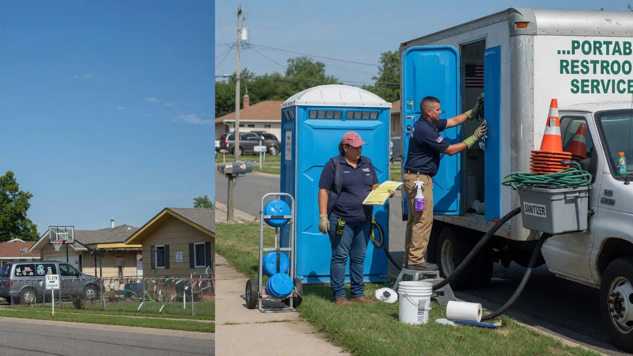 Portable Toilet Rental in Vienna, SD near me
